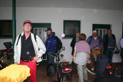 Im Vordergrund unser neues Mitglied Peter Amling.