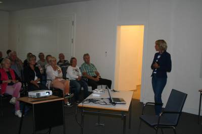 Sylvia Blaha hielt einen spannenden Vortrag.